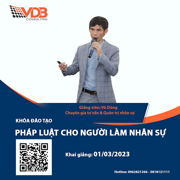 KHÓA ĐÀO TẠO PHÁP LUẬT CHO NGƯỜI LÀM NHÂN SỰ
